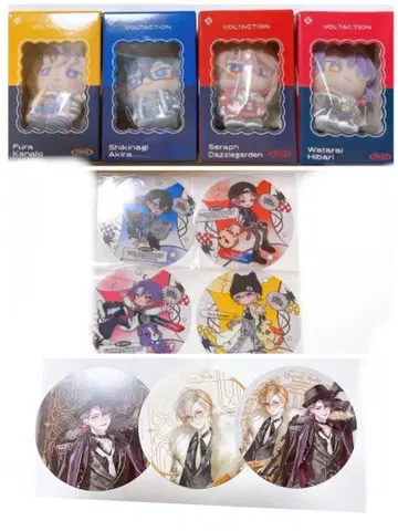 니지산지 VOLTACTION 플로키 마스코트 특전 코스터