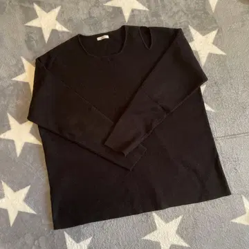 블랙 니트 스웨터 프리 사이즈