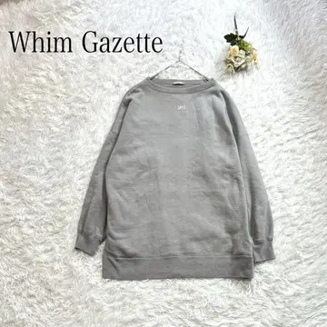 Whim Gazette 윔 가젯 스웨트 GEMINI 루즈핏