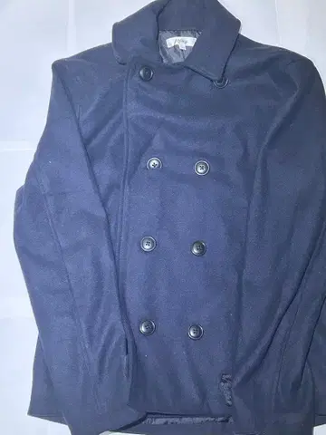 [ 새상품급 ] Nylaus 피코트 L 사이즈 네이비 남성용 겨울 아우터