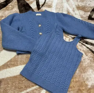 eimy istoire 케이블 니트 가디건