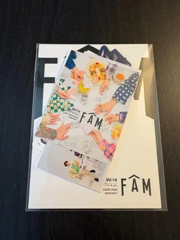timelesz/요코하마/We're FAM (TOUR 2025 스티커