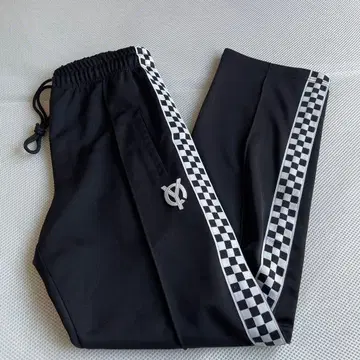 OY 트랙 팬츠 블랙 화이트 내로우 L 사이즈