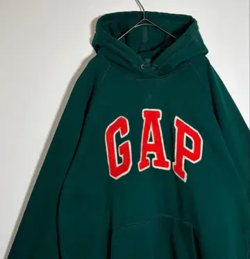 GAP 갭 빅 사이즈 자수 로고 와펜 후드티