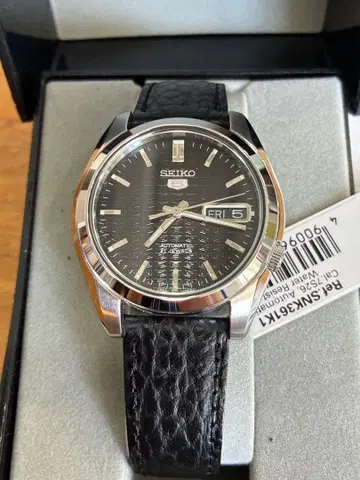 SEIKO 세이코5 남성용 해외 모델 자동 손목시계 SNK361K1