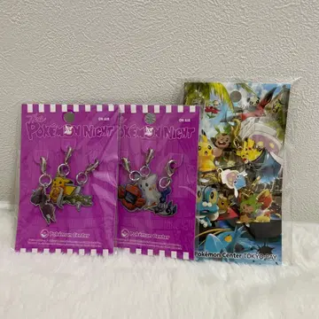 포켓몬 메탈 참 3종 세트 도쿄 베이 포켓몬 나이트