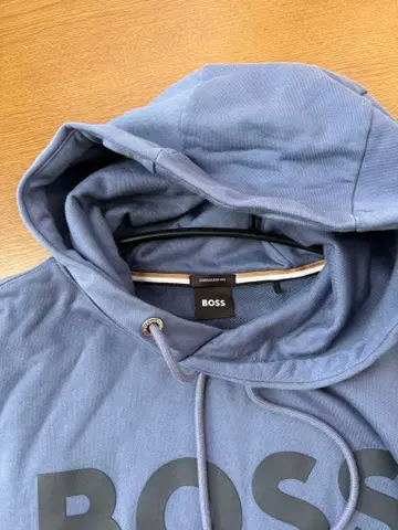 BOSS 후드 부착 후드티 S 사이즈 블루