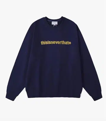 thisisneverthat 네이비 맨투맨 네바자