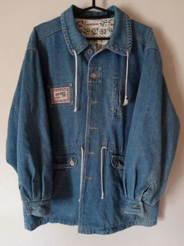 miniVALMAN 데님 자켓 커버올 남녀 공용