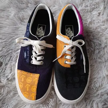 미사용 새상품! Vans 26cm 패치워크 스니커즈 멀티 컬러