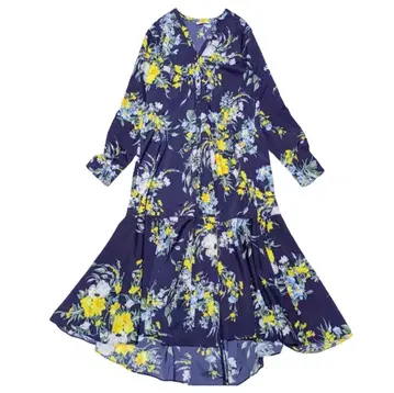 FRAY I.D 정가 26,000원 전개 프린트 원피스 S 네이비