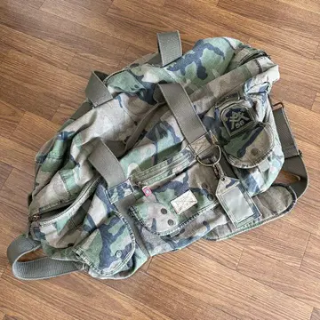 [ A.Kurtz ] 카모플라쥬 보스턴 백