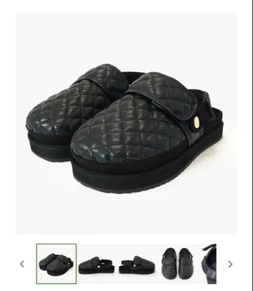 [ Racbaki ] 크로그 슈즈 더블 벨트 퀼팅 M 사이즈