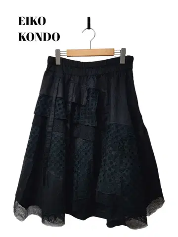 1111658 EIKOKONDO 택 포함 정가 42900엔 메쉬 자수