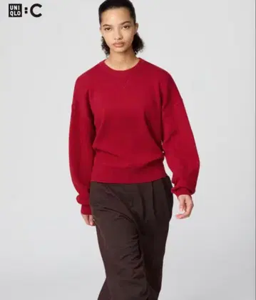 UNIQLO 스무스 코튼 크루넥 스웨터 미사용 새상품 XL