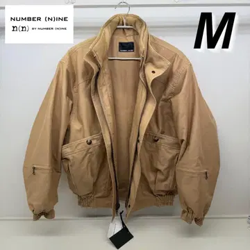 넘버나인 헌터 자켓 베이지 M 2 새상품 밀리터리