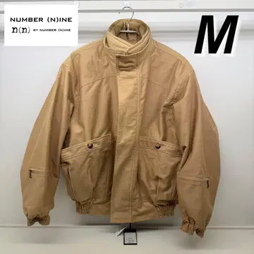 넘버나인 헌터 자켓 베이지 M 2 새상품 밀리터리