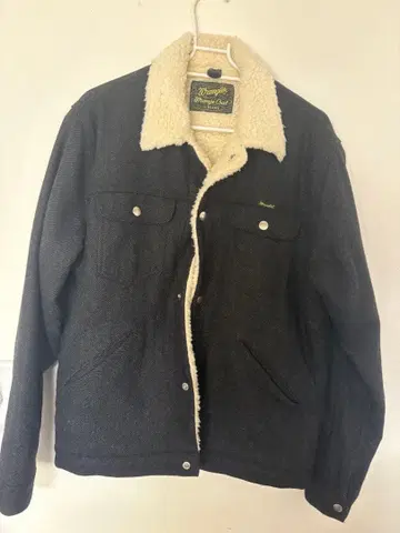 Wrangler for BEAMs 보아 카라 부착 자켓 다크 그레이