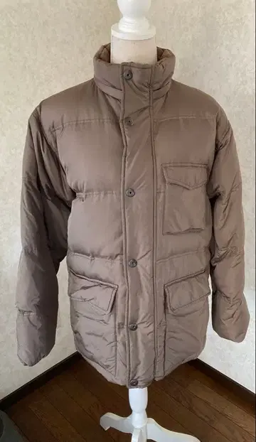 브라운 다운 자켓