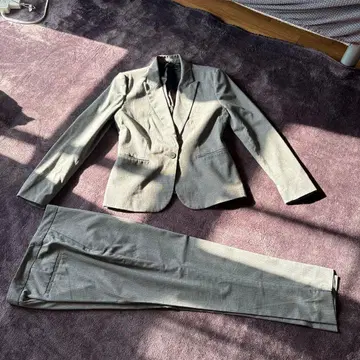 ZARA BASIC 글렌체크 패턴 수트 셋업 EUR 38