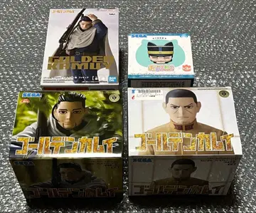 미개봉 골든 카무이 오가타 츠키시마 프라이스 피규어 4점 세트