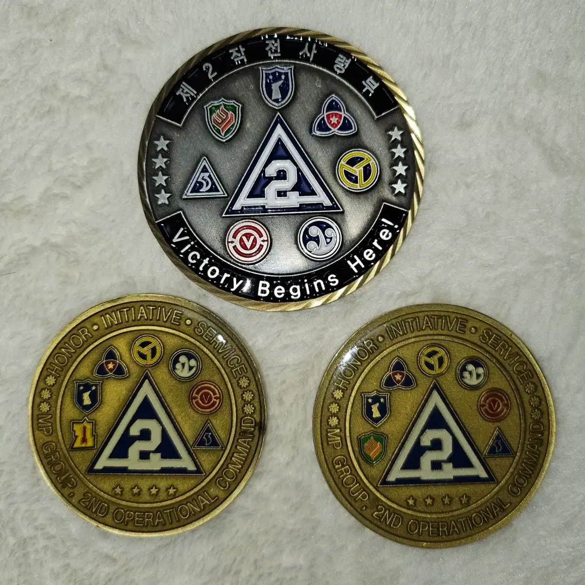 Military Coin, Unit Coin (2-Type Bulk) #군대코인,#부대코인 on Bunjang Global Site.