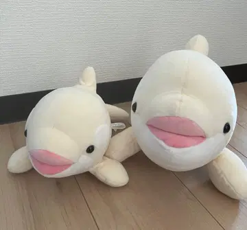 오르카 복권 3등 4등 범고래 봉제 인형 봄 한정판 플로럴 화이트