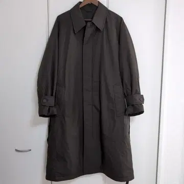 UNIQLO U 패디드 스텐카라 코트 OLIVE L 사이즈 유니클로