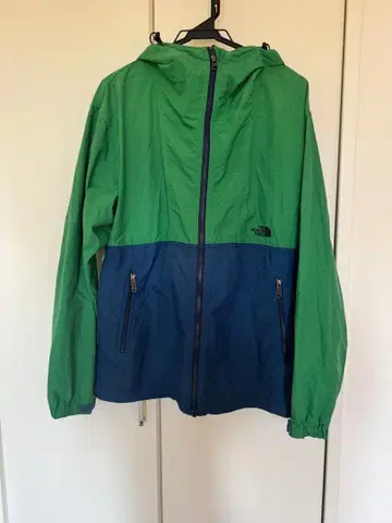 THE NORTH FACE 컴팩트 자켓 L 그린/파랑