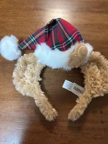 더피 머리띠 크리스마스 홍콩 디즈니 디즈니랜드 산타