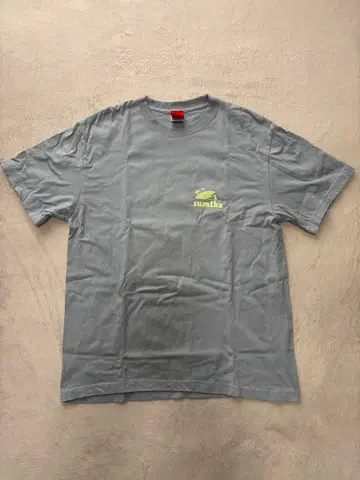 sumika "JURASSIC" T셔츠 애시드 블루 L 사이즈