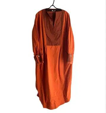 IHNN 오렌지 드레스 원피스