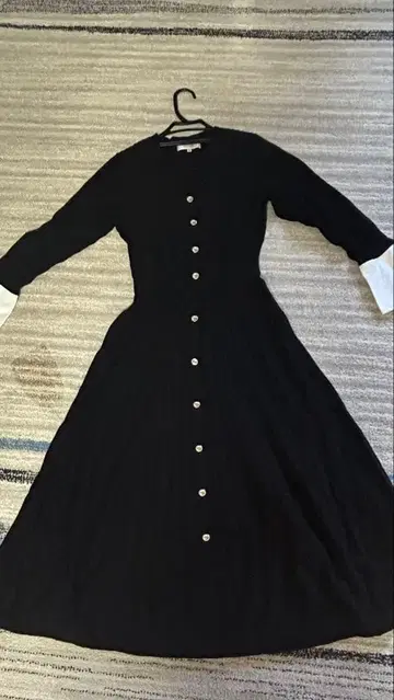 블랙 니트 원피스 사이즈 2