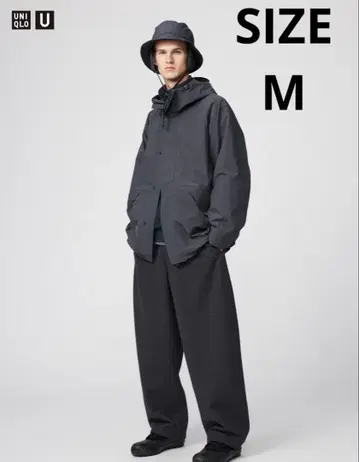 유니클로 U 브러쉬드 맨투맨 와이드 팬츠