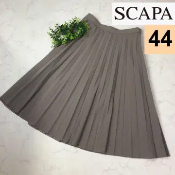 SCAPA 스캐파 빅 사이즈 고급 플리츠 스커트 44