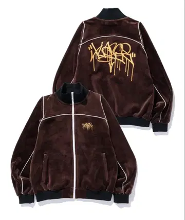 XLARGE TAGGING VELOUR JACKET
