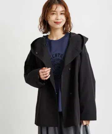 스튜디오 클립 웨더 후디 블루종