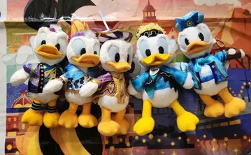 디즈니 리조트 도날드 인형 배지 5개