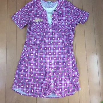 쿠니오 컬렉션 반팔 튜닉 속임수 그림 튜닉