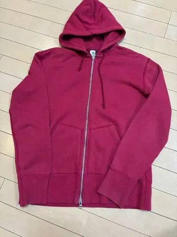 LOOPWHEELER BEAMS 별주 지퍼 후드티 일본제 L