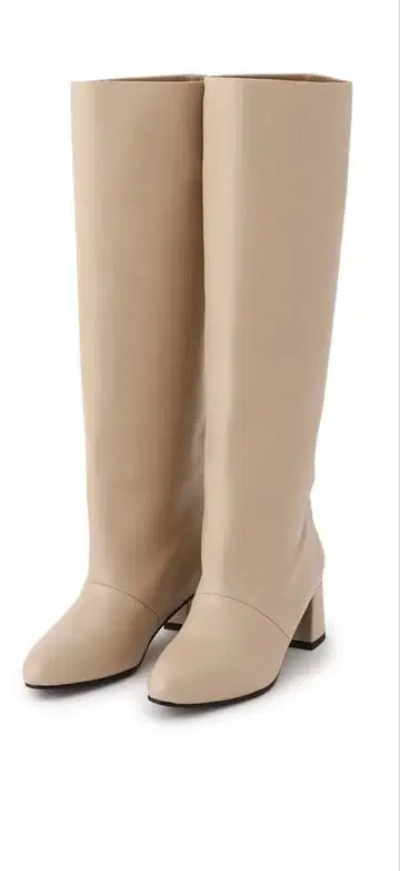 새상품 베이지 롱 부츠