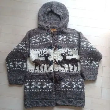 카우친 더플 코트 캐나다제 빈티지