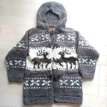 카우친 더플 코트 캐나다제 빈티지