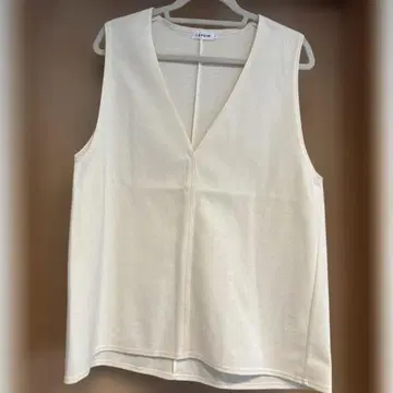 LEPSIM 아이보리 베스트 F 사이즈