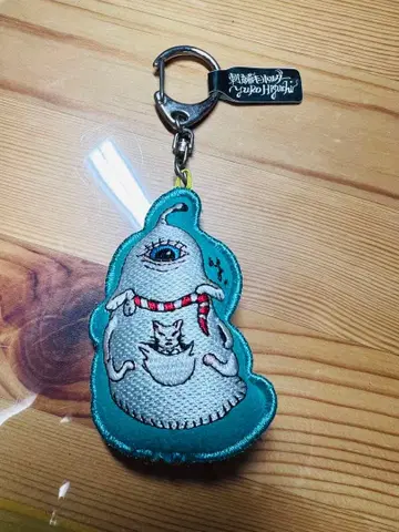 히구치 유코 씨 자수 키링 히토츠메짱