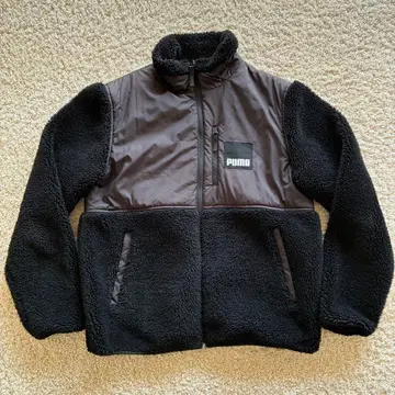 PUMA 플리스 자켓 XL 블랙