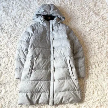 라에프 다운 코트 롱 그레이 빅 사이즈 46