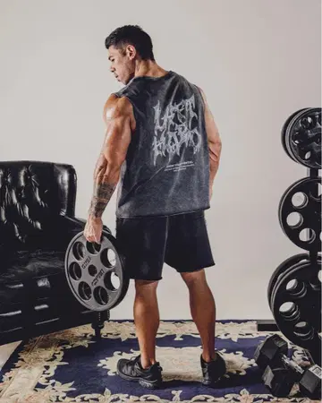 LYFT METAL LOGO BOX TANKTOP - BLACK