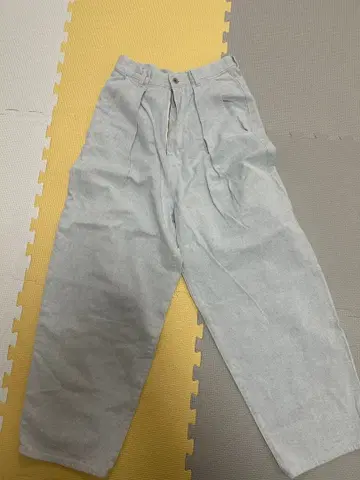 프레임워크 데님 턱 팬츠