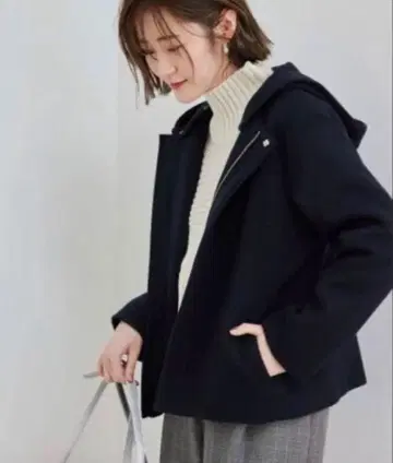 ROPE' PICNIC 집업 후디 블랙 M 후드 부착 블랙